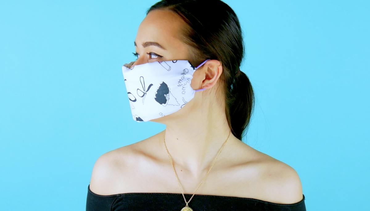 No-Sew DIY Face Mask 2