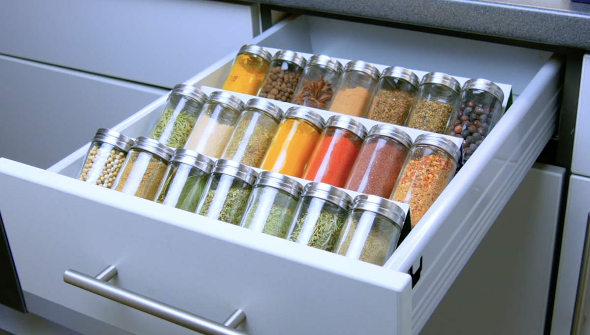 Organize Your Spice Drawer