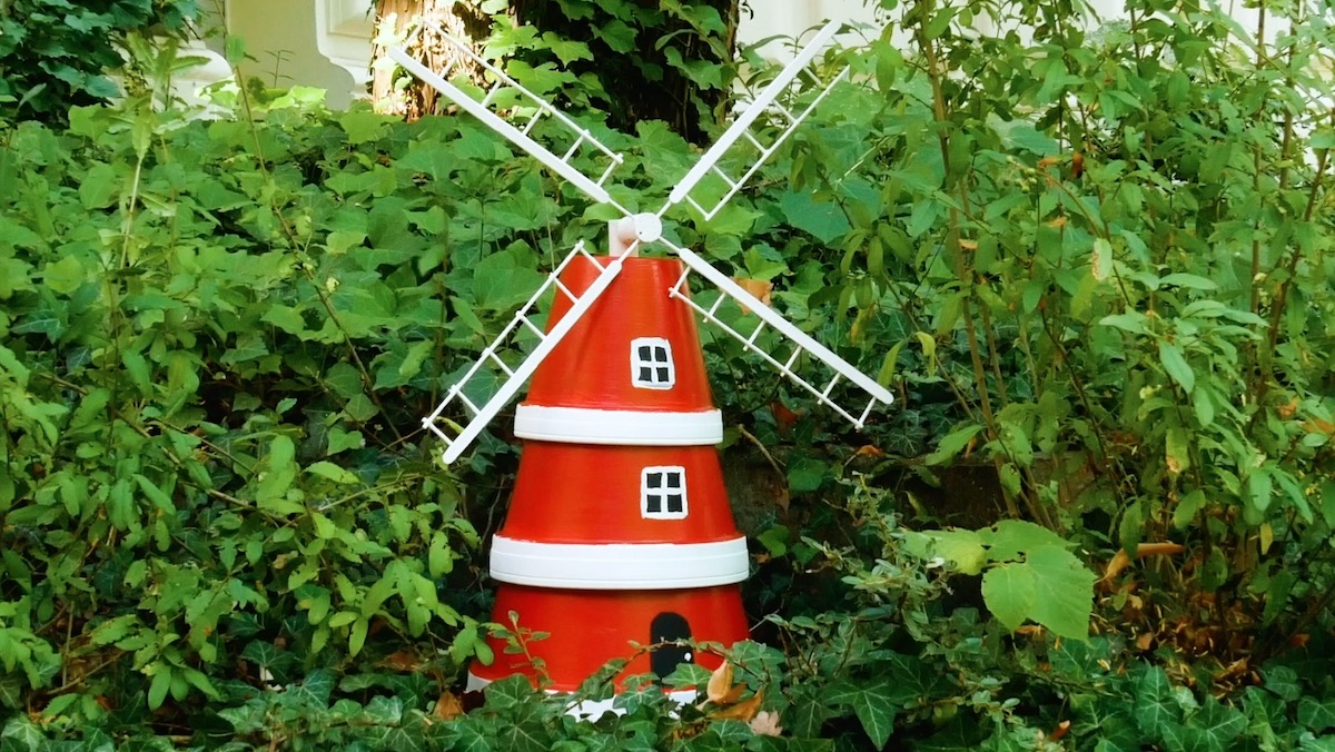 Flower Pot Windmill