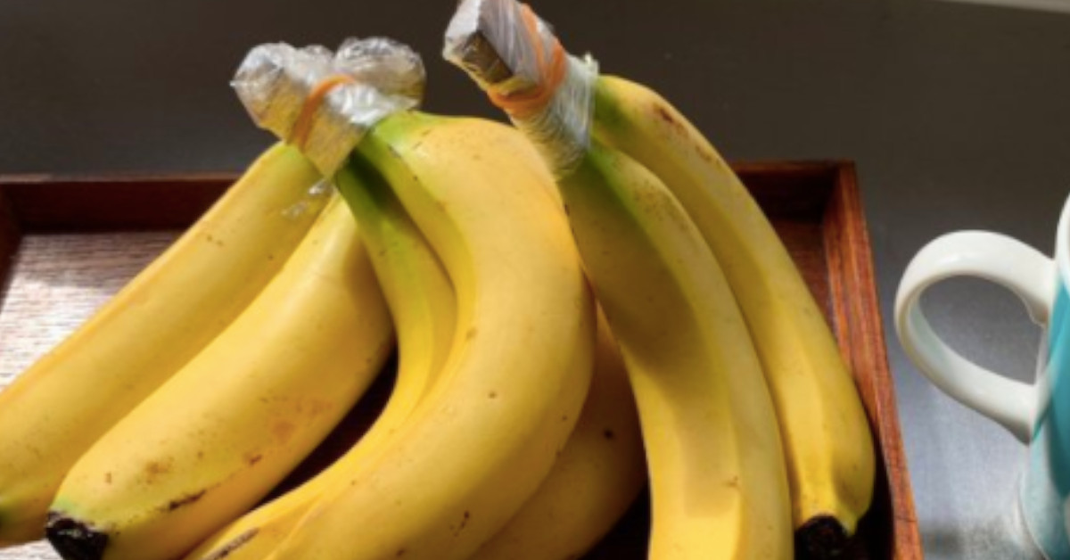 バナナの保存法