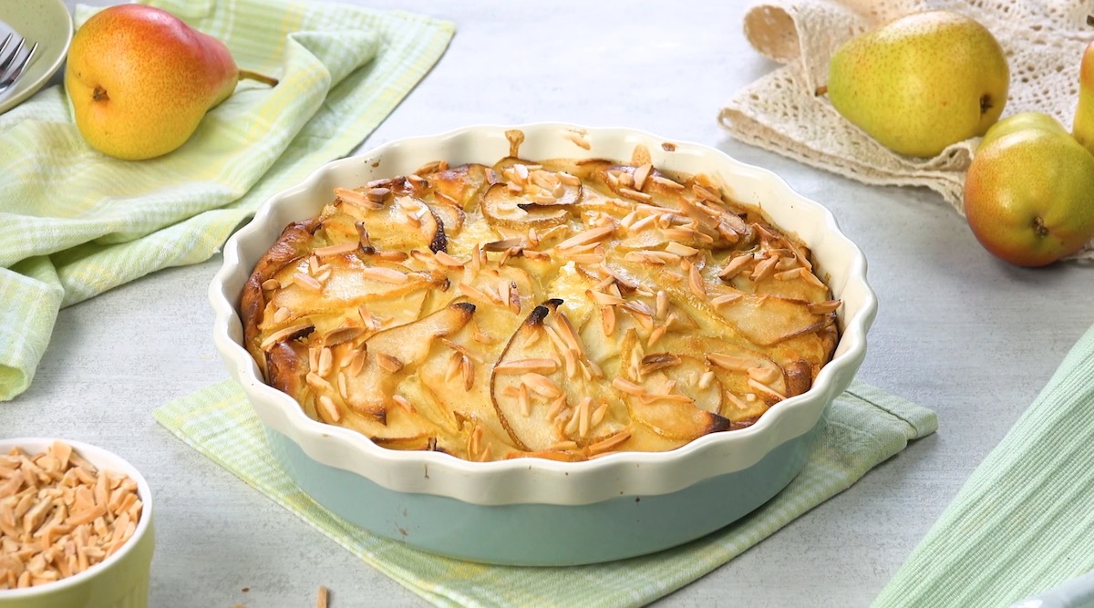 Pear And Almond Clafoutis