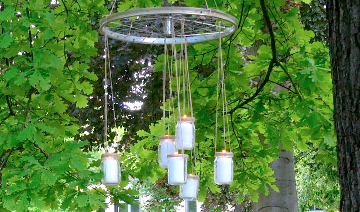 Hanging Candle Garden Decoration