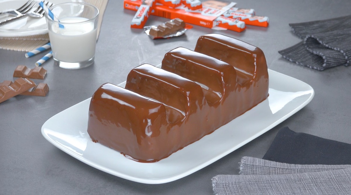 How To Make Your Own Giant Kinder Chocolate Bar