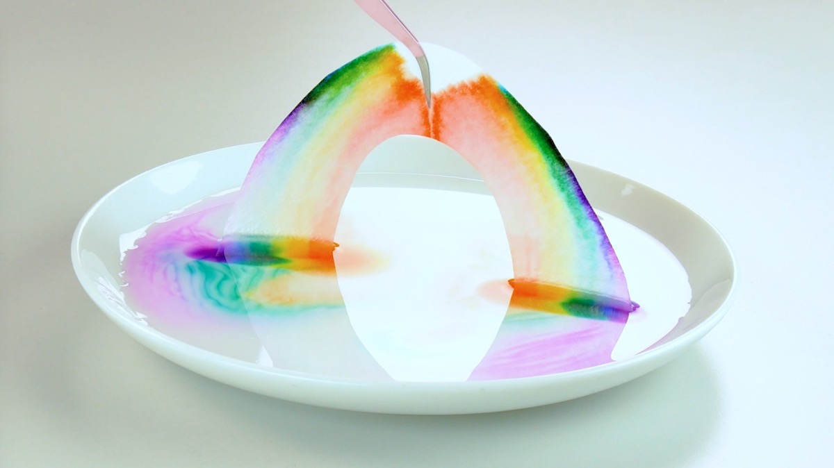 Coffee Filter Rainbow