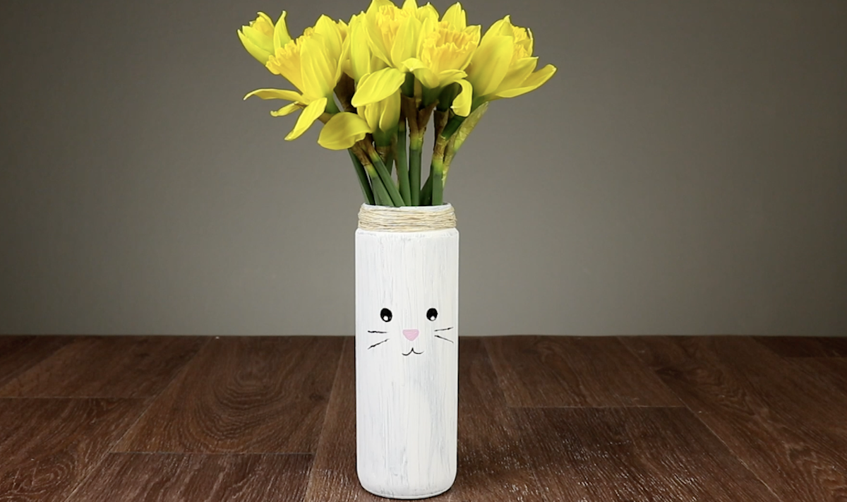 Cute Easter Bunny Vase