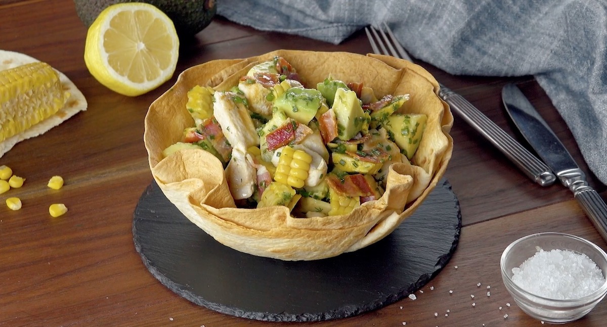 Chicken & Avocado Fiesta Salad