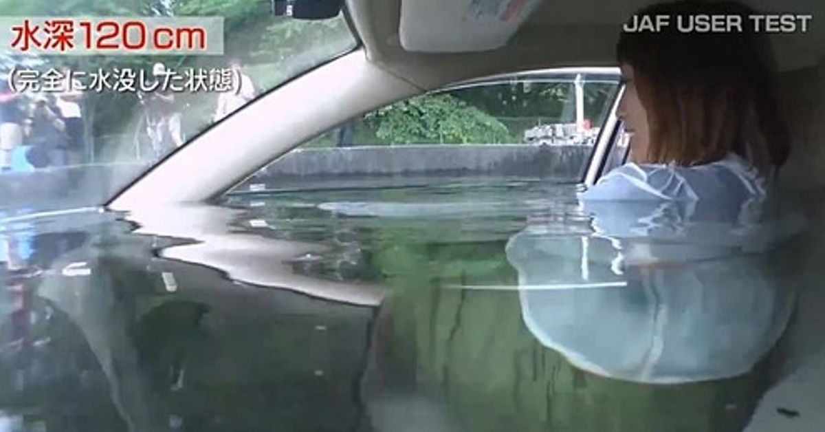 How to Escape a Sinking Car in a Flood