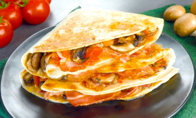 メキシコ料理のケサディーヤのレシピ4種類